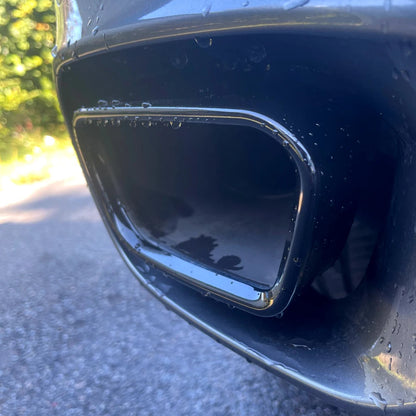 BMW X5 EXHAUST TIPS - GLOSS BLACK F15 F85 - Custom My Ride