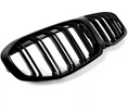 Load image into Gallery viewer, F40 Front Dual Slat Kidney Grill - Gloss Black - 1 Series BMW F40 M140i M135i
