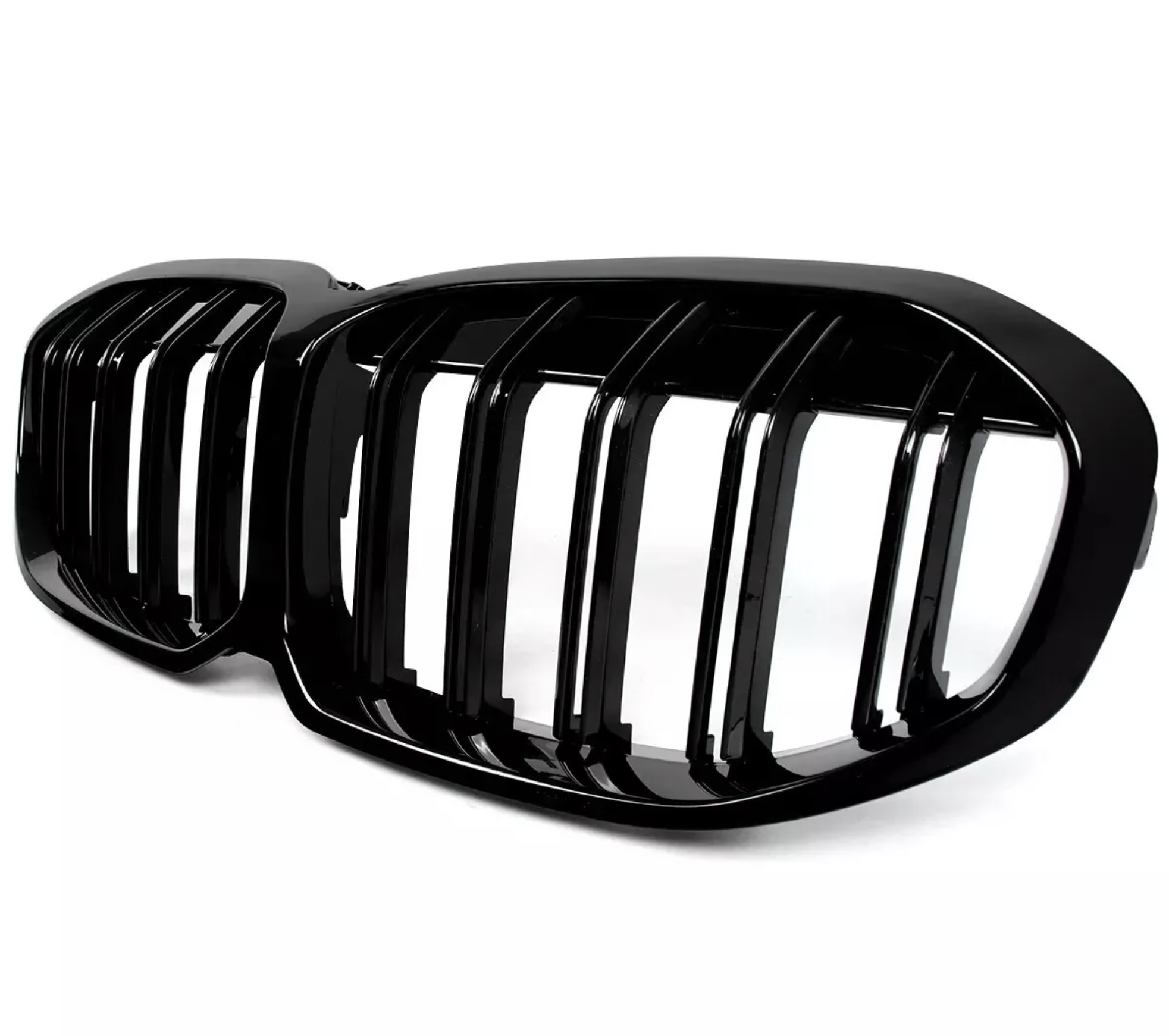 F40 Front Dual Slat Kidney Grill - Gloss Black - 1 Series BMW F40 M140i M135i - Custom My Ride