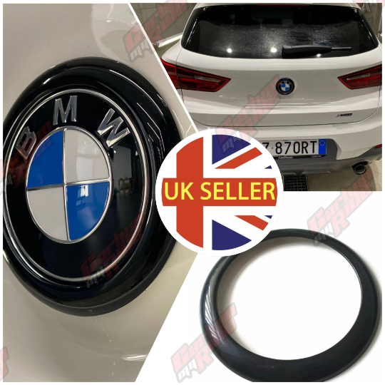 BMW X2 Rear Badge Surround - Gloss Black F39