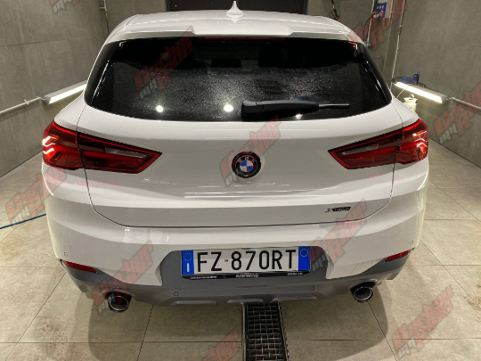 BMW X2 Rear Badge Surround - Gloss Black F39