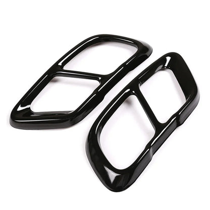 BMW X5 EXHAUST TIPS - GLOSS BLACK G05 - Custom My Ride