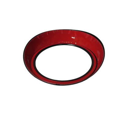 BMW X6 REAR BADGE SURROUND - GLOSS BLACK E71 2008-15 X6M - Custom My Ride