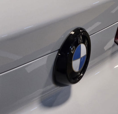 BMW X6 G06 REAR BADGE SURROUND - GLOSS BLACK 2020+ X6M