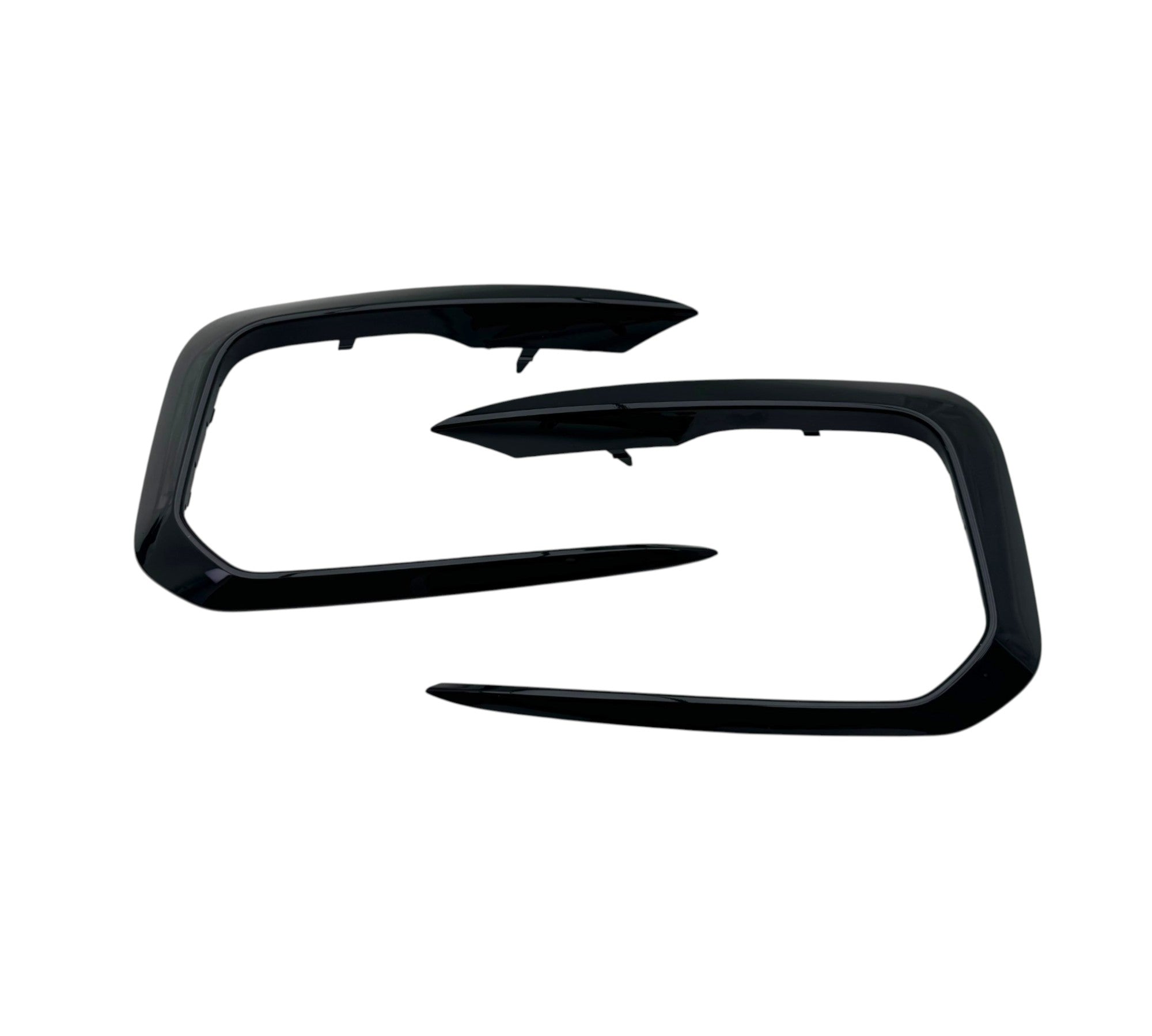 BMW M140i Black Front Fog Opening Garnishes (Canards) - F21 F20