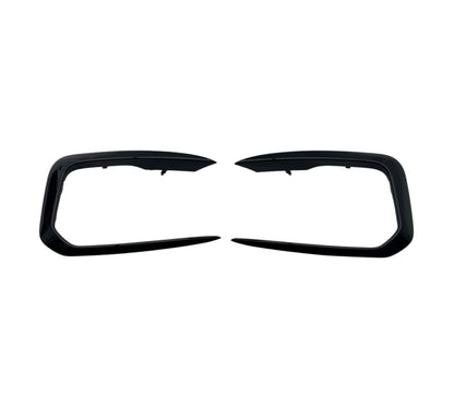 BMW M140i Black Front Fog Opening Garnishes (Canards) - F21 F20