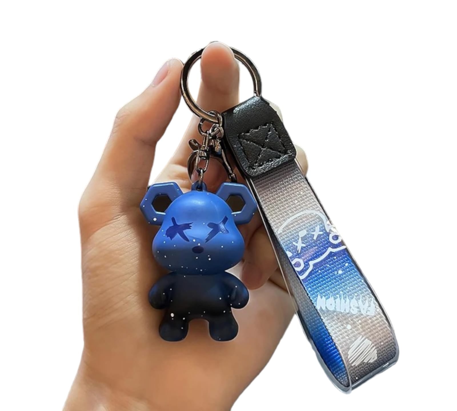 Bear Keychain Keyring Chic Girly VW Polo Audi A1 Scirocco Ibiza Seat Bling