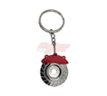 Load image into Gallery viewer, Spinning Racing Brake Disc Caliper Keychain Keyring
