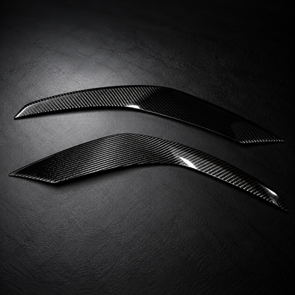 CMR Carbon Fibre Fog Garnish Trims for the Seat Leon 5F MK3