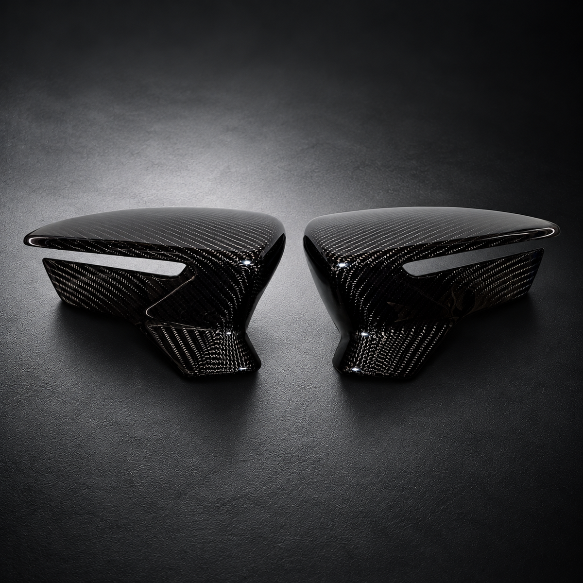 Seat Leon Carbon Fibre 5F Wing Mirror Covers 
