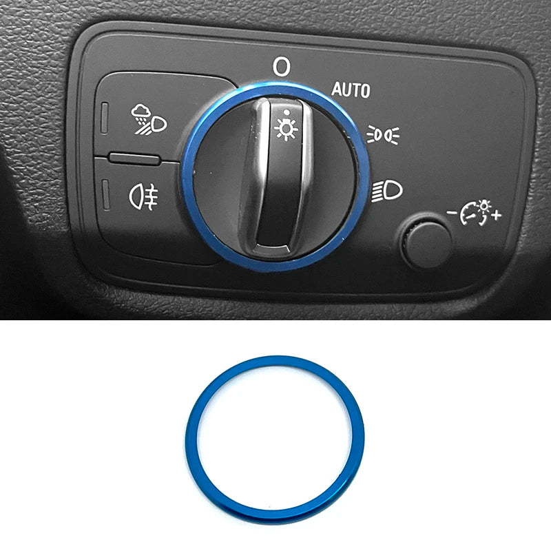 Audi A3 8V 2014-19 Q2 Headlight Trim Ring - Custom My Ride