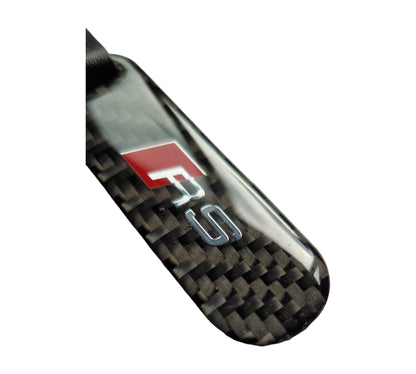 Audi RS Carbon Fibre Key Ring - Accessories keychain - Custom My Ride