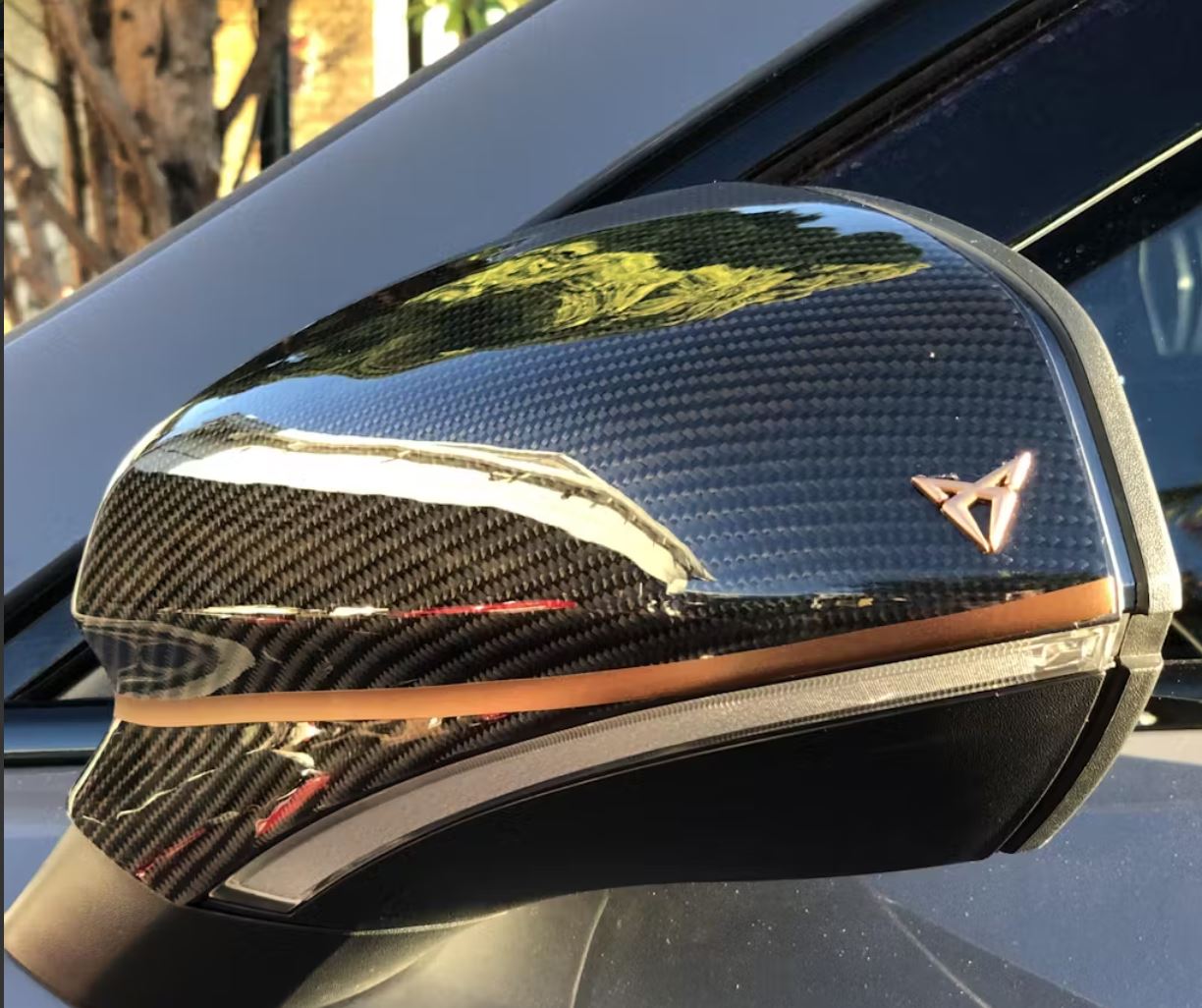 Cupra Formentor 2020+ Wing Mirror Covers - Carbon fibre KL1 KL8