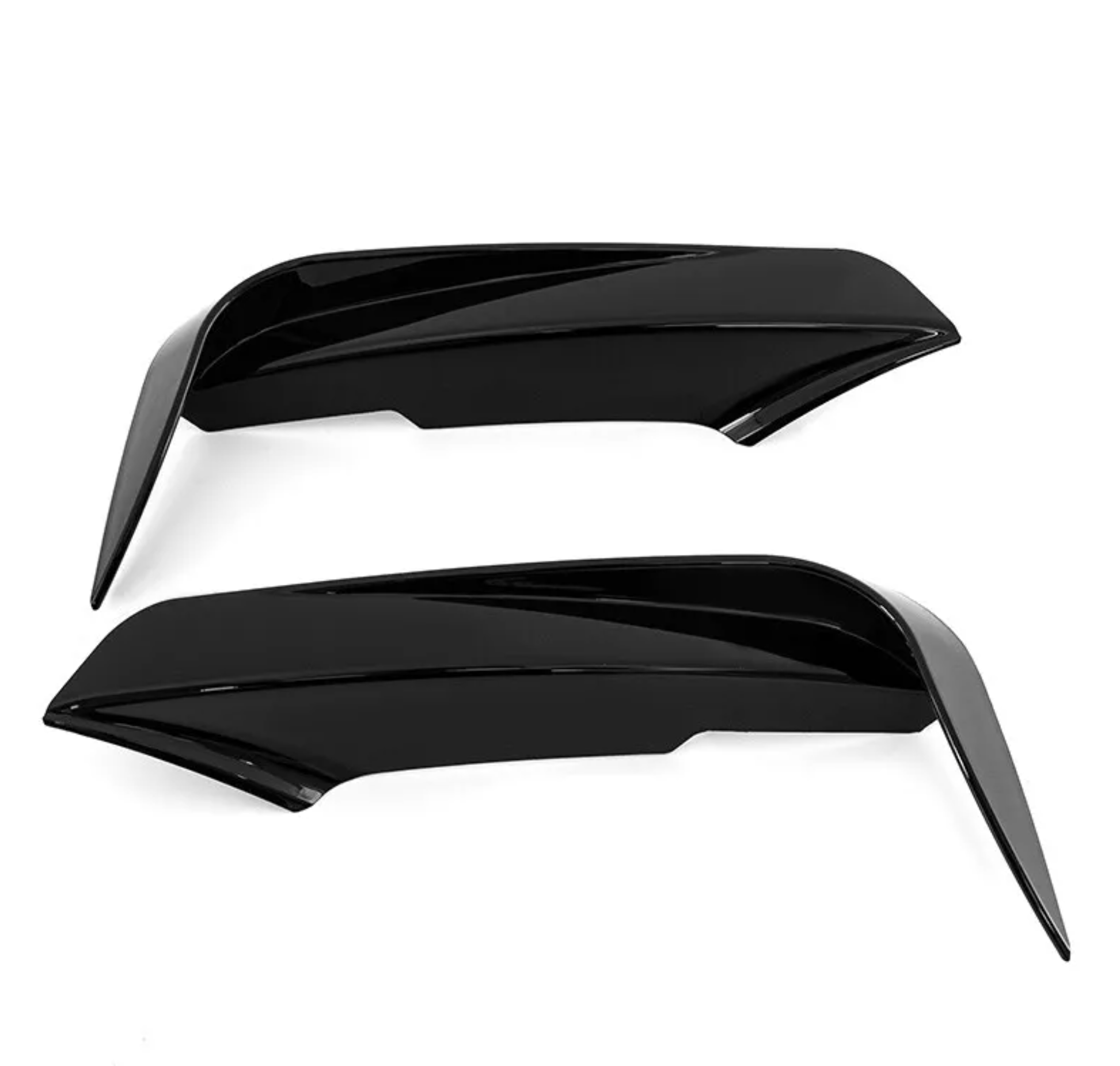 F30 Front Side Canards - Gloss Black - 3 Series BMW F31