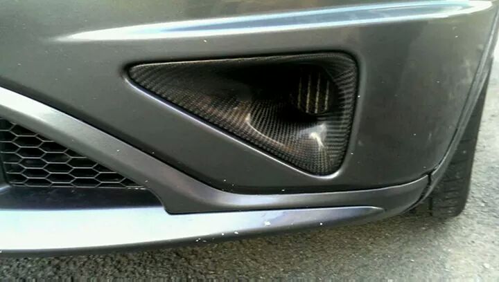 FN2 Fog Lamp Scoops - Carbon Fibre - MK8 Civic