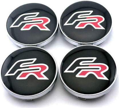 Seat Leon / Ibiza FR Wheel Caps Black Red - MK3 5F - Custom My Ride