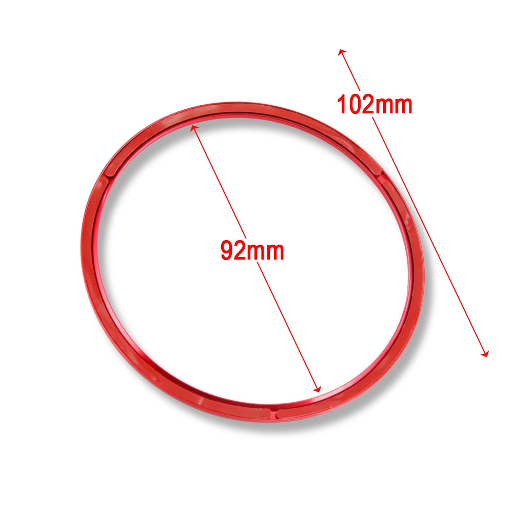 Audi Diamond Steering Wheel Trim Red / Blue / Silver - Audi A3 A4 A5 A6 A7 A8 Q3 Q5 Q7 Q8 A1 B9 C7 A6L S3 S5 S7 TT - Custom My Ride