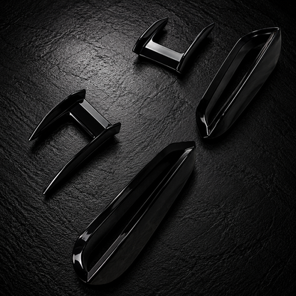 Gloss Black F40 Black Front Side Trims Air Vent