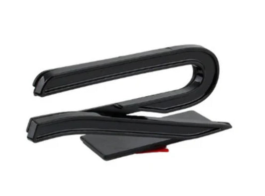 VW Golf MK8 R-Line Black Front Grill Badge Emblem - Custom My Ride