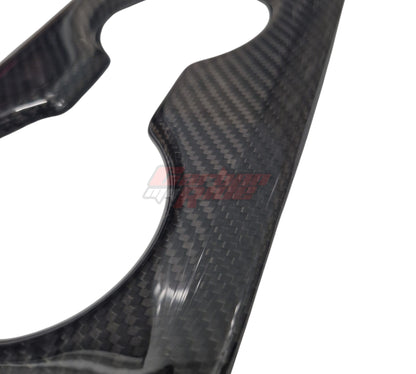 Carbon Fibre Rear Cup Holder Cover - Honda Civic Type R - FL5 K20C1 2.0T 2023+ - Custom My Ride
