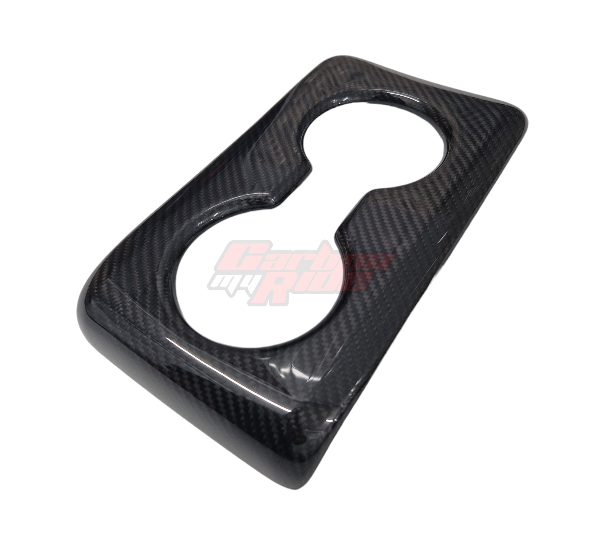 Carbon Fibre Rear Cup Holder Cover - Honda Civic Type R - FL5 K20C1 2.0T 2023+