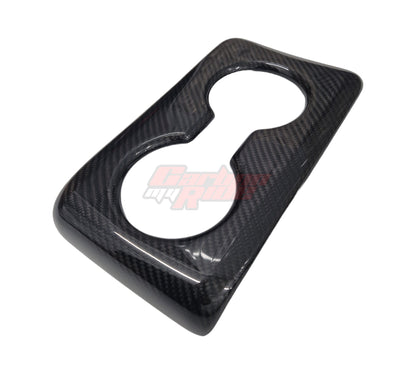 Carbon Fibre Rear Cup Holder Cover - Honda Civic Type R - FL5 K20C1 2.0T 2023+ - Custom My Ride
