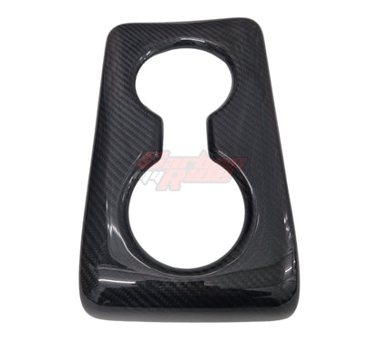 Carbon Fibre Rear Cup Holder Cover - Honda Civic Type R - FL5 K20C1 2.0T 2023+ - Custom My Ride