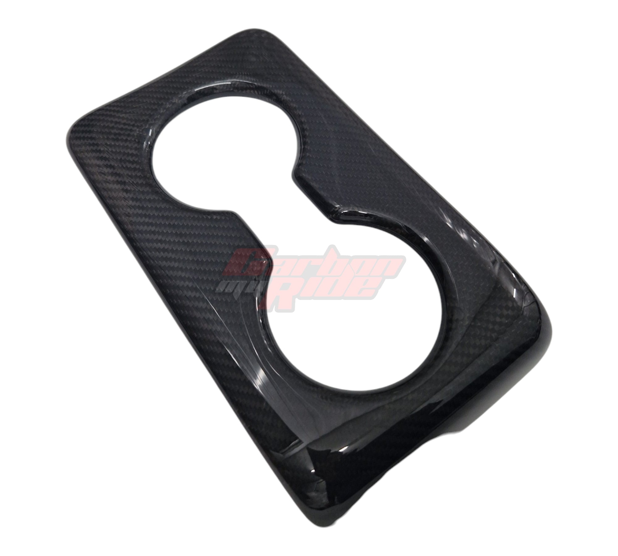 Carbon Fibre Rear Cup Holder Cover - Honda Civic Type R - FL5 K20C1 2.0T 2023+ - Custom My Ride