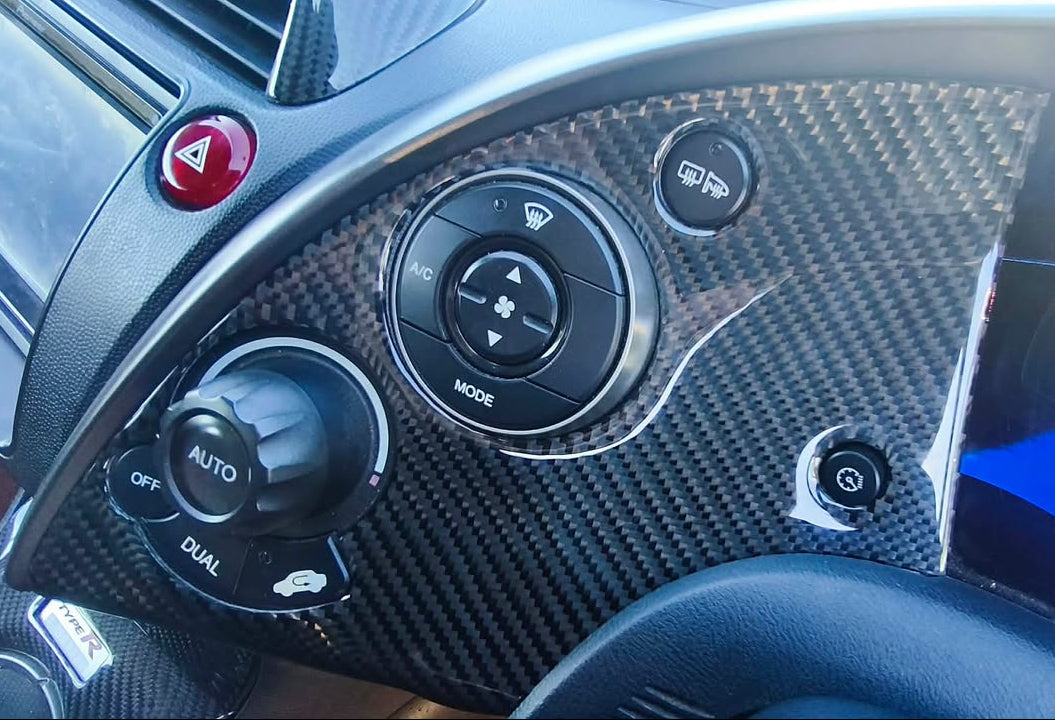 Civic MK8 Dashboard Cover - Soft Carbon Fibre - FN2 2006-11