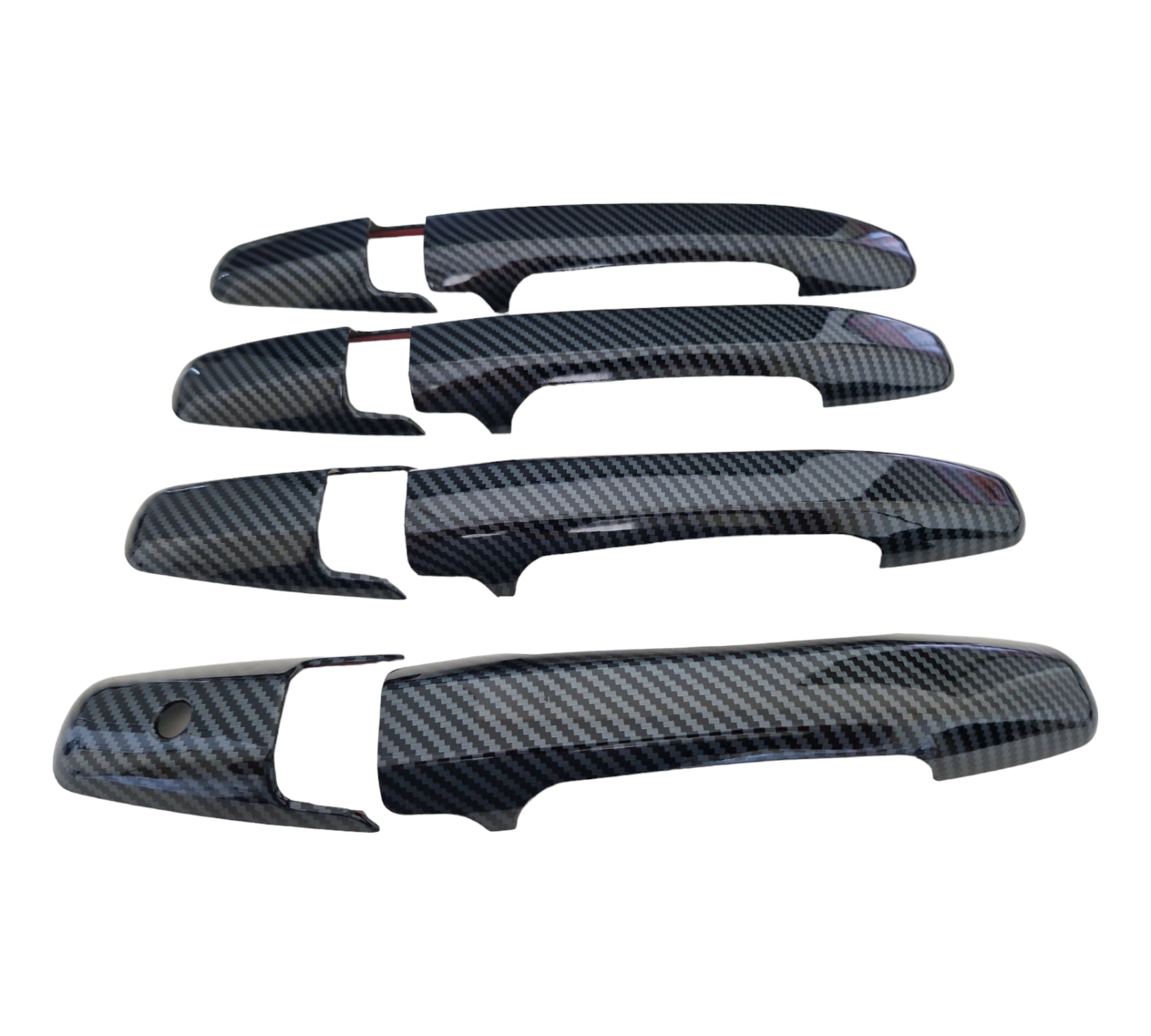 Honda Civic FD - Faux Carbon Fiber Door Handle Covers - Custom My Ride