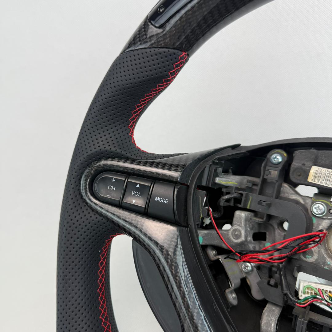 Honda Civic Carbon Customised Steering Wheel - Type R - FN2