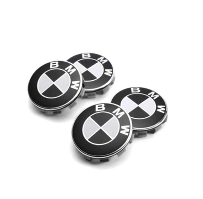 BMW Black/White Centre Wheel Cap - F20 F21 F22 F87 F32 - Custom My Ride