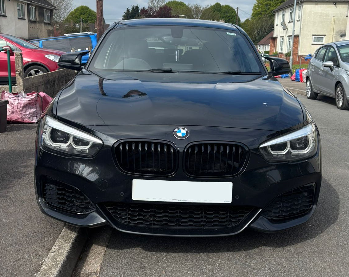 BMW M140i Black Front Fog Opening Garnishes (Canards) - F21 F20