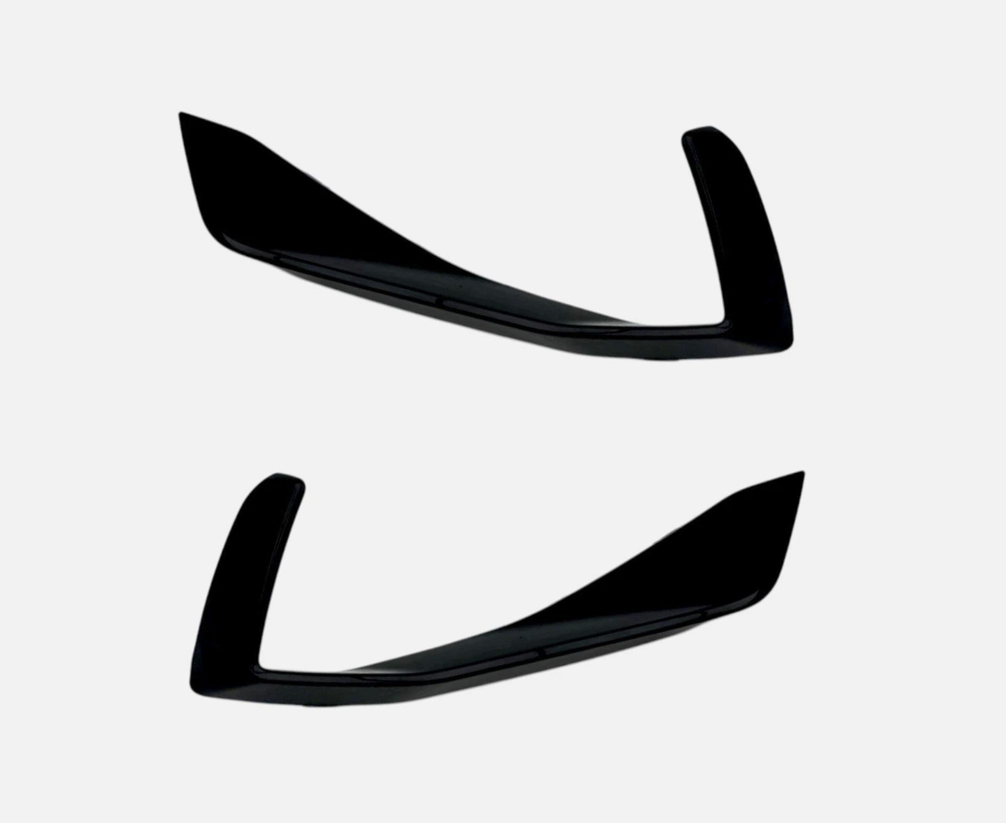 Seat Leon MK4 Black Front Fog Lamp Trims - 2021-24 FR KL1 KL8 - Custom My Ride