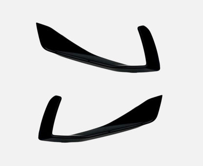 Seat Leon MK4 Black Front Fog Lamp Trims - 2021-24 FR KL1 KL8 - Custom My Ride