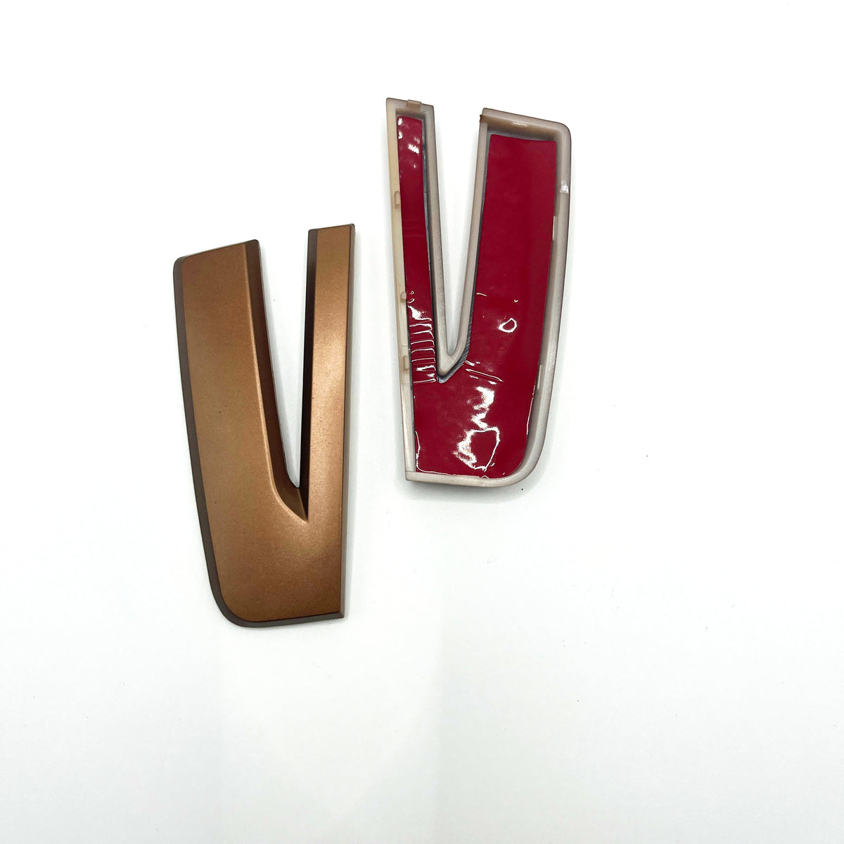 Rear Copper/Bronze 'S' Badge 5F 6F