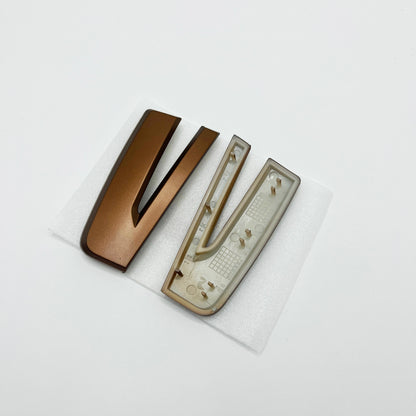 Seat Leon/Ibiza 5F/6P Copper Pre-facelift FRONT Replacement Badge Gloss MK3 (5F 2012-16 / 6P 2015-17)