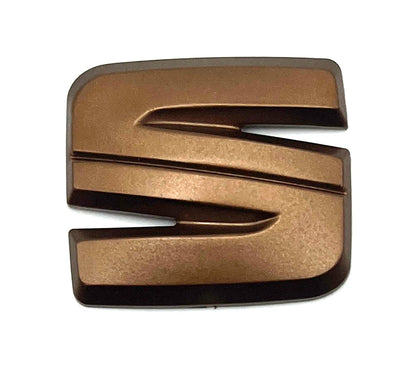 Seat Leon/Ibiza Steering Wheel Gloss Copper Badge - 5F MK3 CUPRA FR