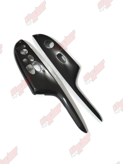 FN2 Door Switch Control Covers - Carbon Fibre - Civic MK8 2006-11 - Custom My Ride