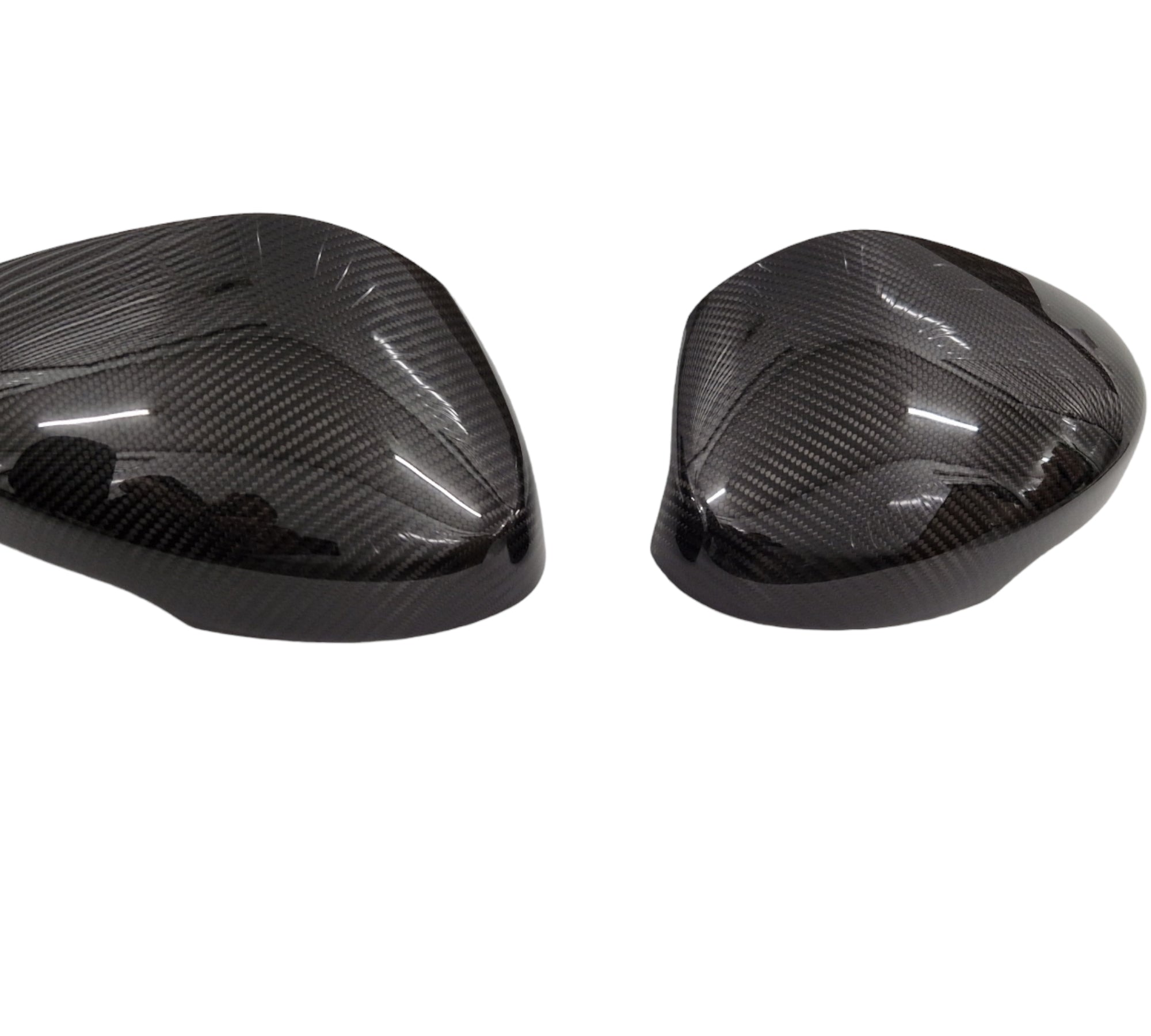 FL5 Carbon Wing Mirror Covers - Carbon Fibre - Type-R - Custom My Ride