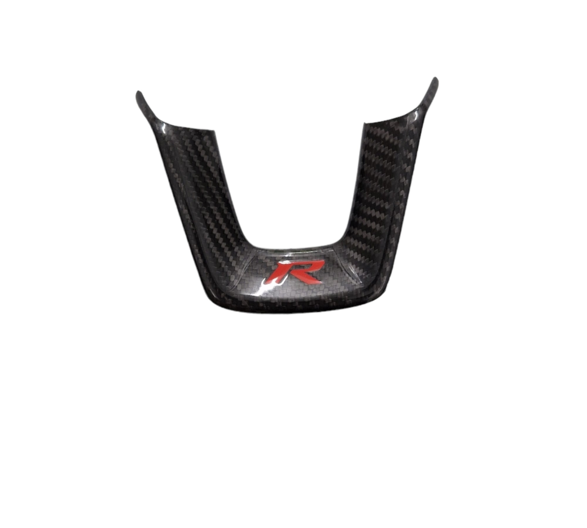 FL5 Carbon Steering Wheel Trim Cover - Carbon Fibre - Type-R MK11 - Custom My Ride