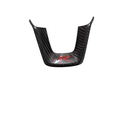 FL5 Carbon Steering Wheel Trim Cover - Carbon Fibre - Type-R MK11 - Custom My Ride