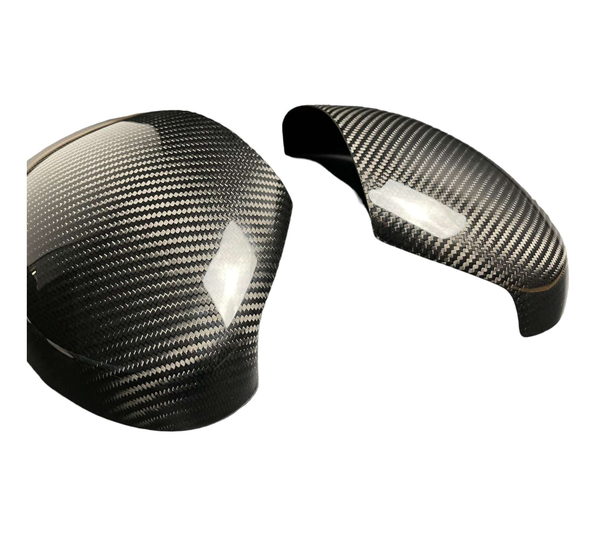 FL5 Carbon Wing Mirror Covers - Carbon Fibre - Type-R