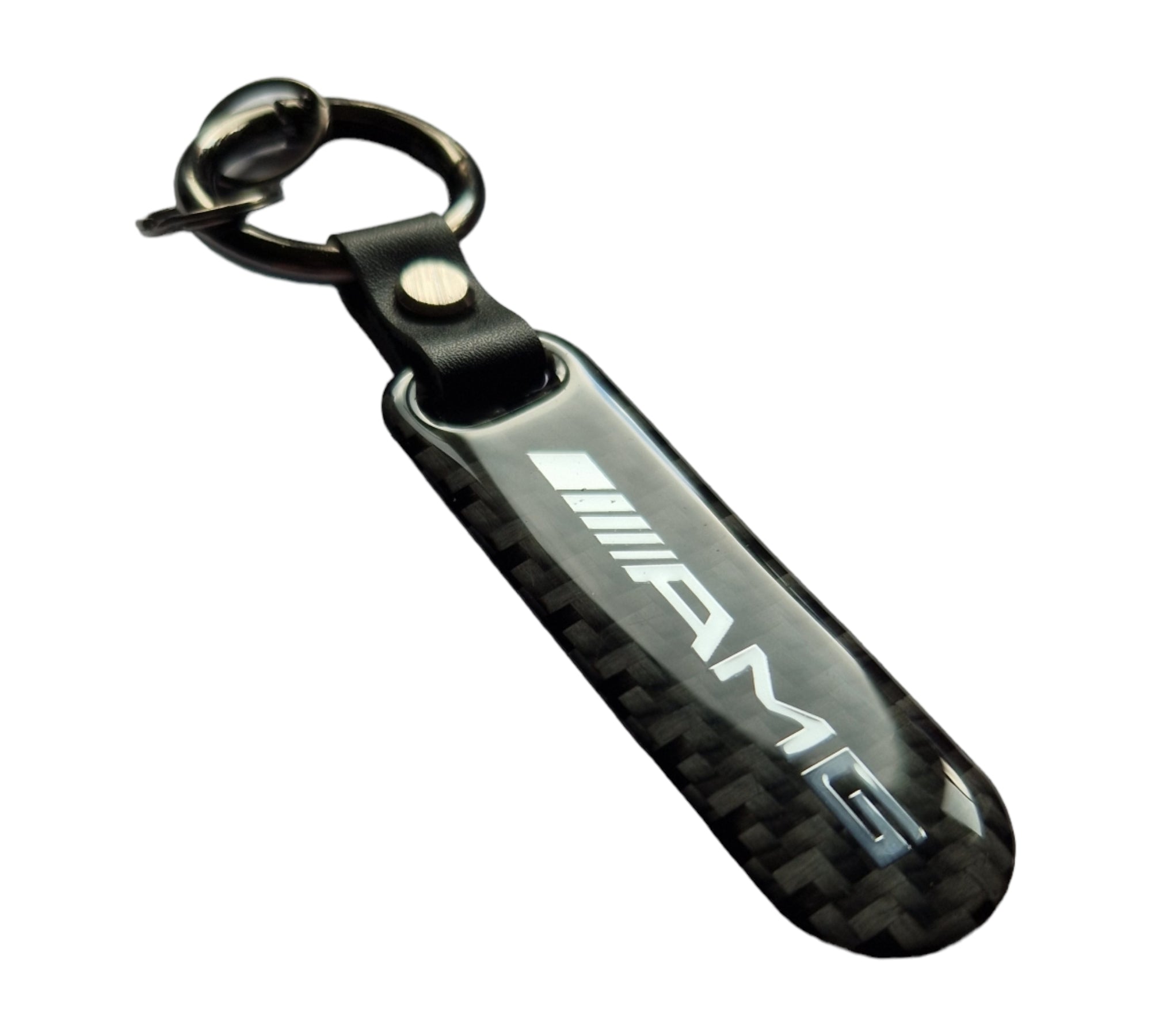 AMG Carbon Fibre Key Ring - Mercedes Accessories C63 A45 E63 E43 W176 W204 - Custom My Ride