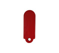 Load image into Gallery viewer, VW Red Carbon Fibre/Leather Key Ring - Accessories
