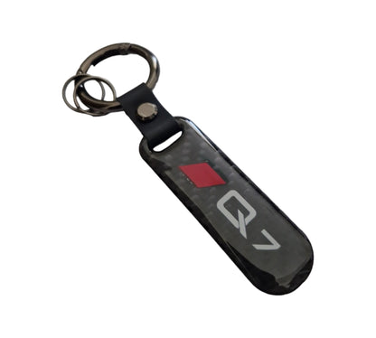 Audi Q7 Carbon Fibre Key Ring - Accessories Q7 - Custom My Ride