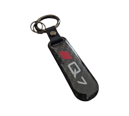 Audi Q7 Carbon Fibre Key Ring - Accessories Q7 - Custom My Ride