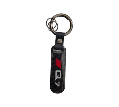 Audi Q7 Carbon Fibre Key Ring - Accessories Q7 - Custom My Ride