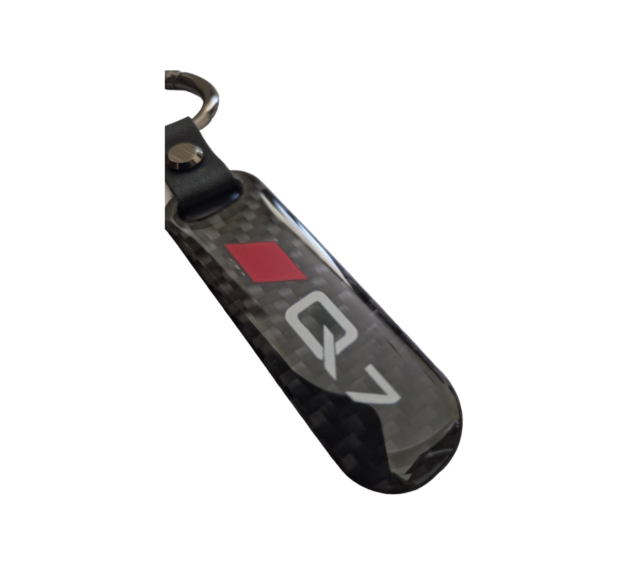 Audi Q7 Carbon Fibre Key Ring - Accessories Q7