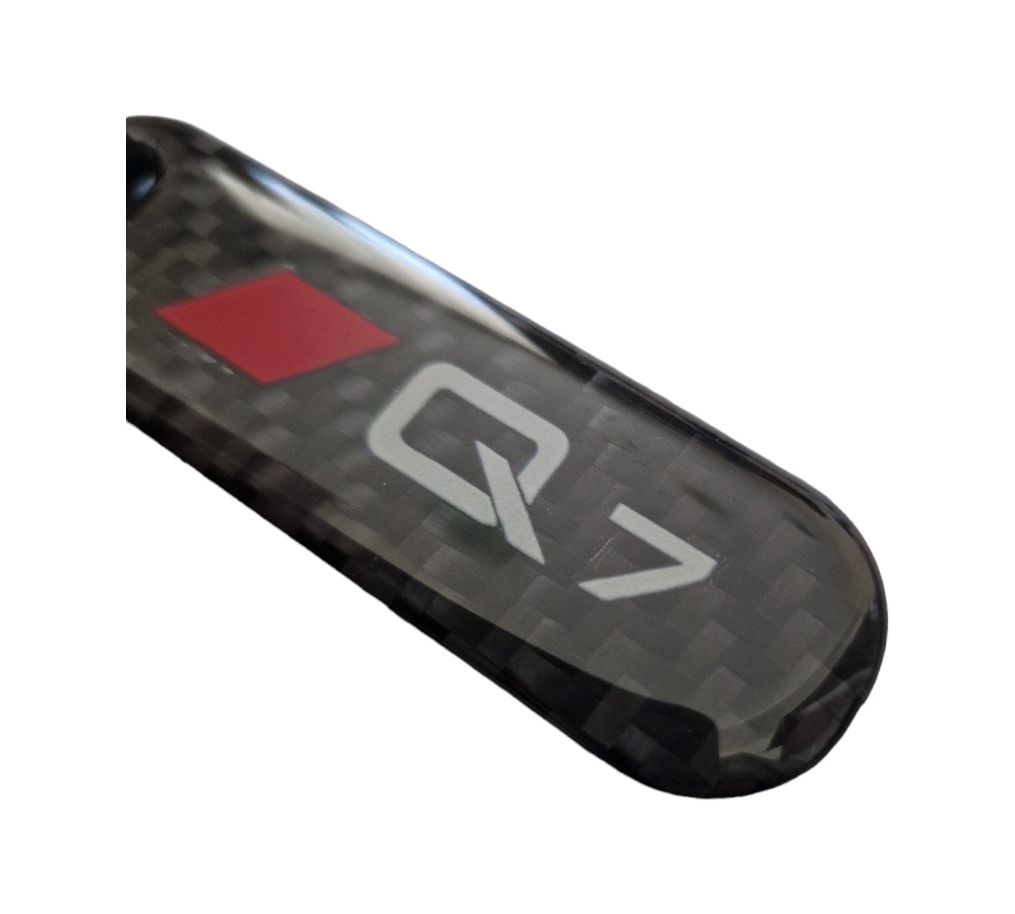 Audi Q7 Carbon Fibre Key Ring - Accessories Q7